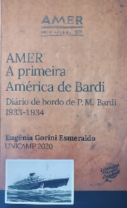 AMER : a primeira América de Bardi : diário de bordo de P. M. Bardi (1933-1934)